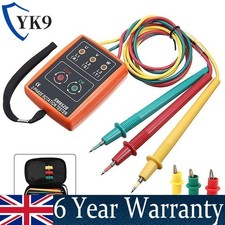 SM852B 3 Phase Rotation Tester - LED Sequence Detector Checker Meter Indicator