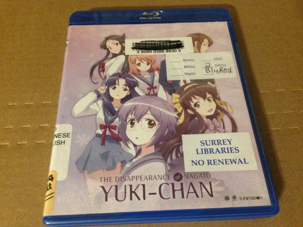 Yuki-Chan The Disappearance Of Nagato Complete Series Blu-Ray 2