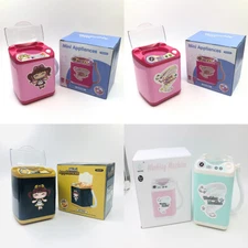 US Makeup Brush Sponge Blender Washing Machine Girl Kid Toy Cleaner Mini Washer