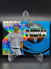 2022 Topps Chrome Update MJ Melendez #GNC-20 Generation Now RC Rookie Royals