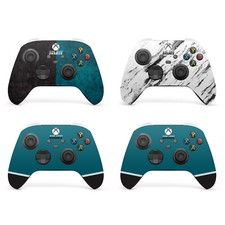 OFFICIAL NHL SAN JOSE SHARKS VINYL SKIN FOR XBOX SERIES X / SERIES S CONTROLLER