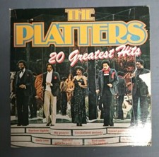 The Platters 20 Greatest Hits LP Funk Soul Record Rhythm Blues R B Vinyl - EX