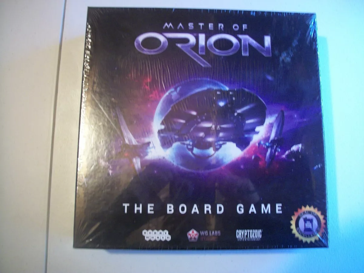 MASTER OF ORION--THE BOARD GAME--FROM THE YEAR 2017.