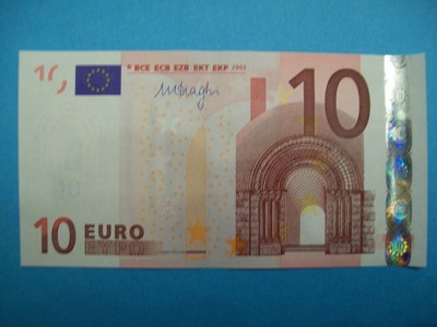 Rare Emplacement Signature Billet Neuf 10 Euros E 006 H 2 Mario Draghi Ebay