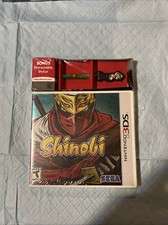 Shinobi Nintendo 3DS 2011 W/Luigi Stylus NEW FACTORY SEALED