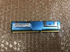 LOT OF 4 DELL MICRON 2GB PC2-5300F-555-12-B1 DDR2-667MHZ MT18HTF25672FDZ