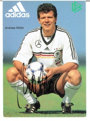 Andreas Möller AK DfB 1998  /Dortmund / Schalke  mit original Unterschrift