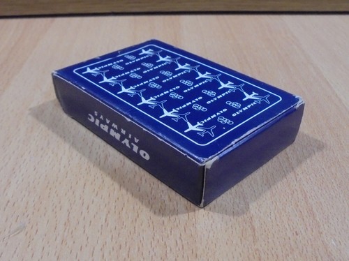 OLYMPIC AIRWAYS ADVERTISIGN VTG PLAYING CARDS DECK - Picture 9 of 13