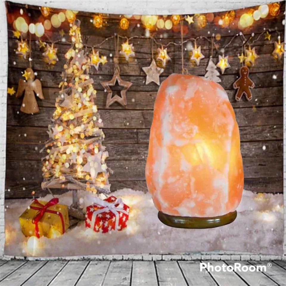 100% GENUINE HIMALAYAN SALT LAMP CRYSTAL PINK ROCK SALT LAMP NATURAL HEALING