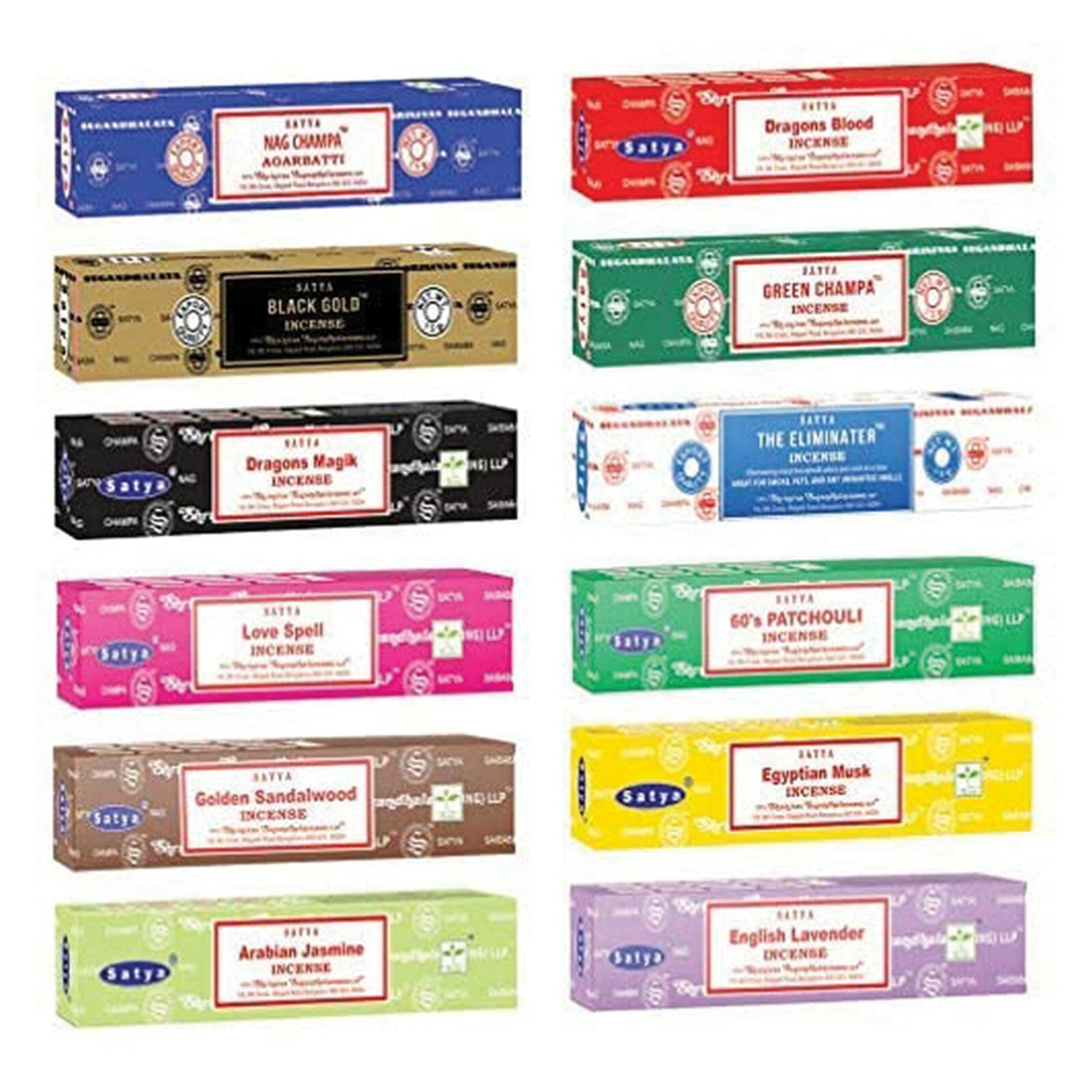 1箱500円 Supreme Incense Nag Champa 2033 1箱500円 Supreme Incense Nag Champa 2033（12 Pack Assorted