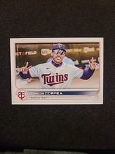 2022 Topps Update Carlos Correa Image Variation SP #US39 Twins