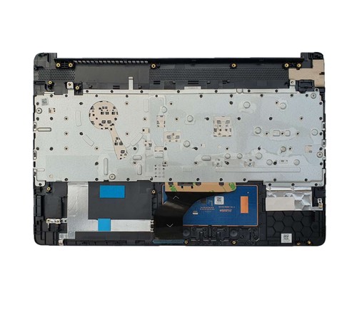 FÜR HP 15-DW1169UR SCHWARZE HANDAUFLAGE UK TASTATUR + TOUCHPAD - Bild 3 von 5