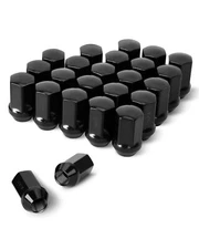 KSP M14x1.5 Lug Nuts Black, 14mmx1.5 OEM/Stock M14x1.5-Hex 22mm, Black 