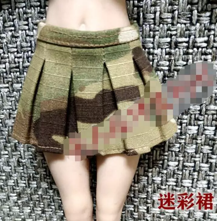 Light camouflage skirt top