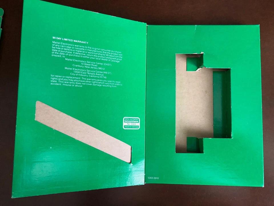 Royal Dealer from Mattel Electronics for Intellivision Empty USA Gatefold Box - Image 3 of 3