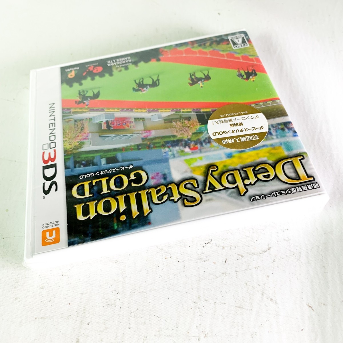 BRAND NEW Nintendo 3DS Derby Stallion Gold (Nintendo 3DS) JAPAN
