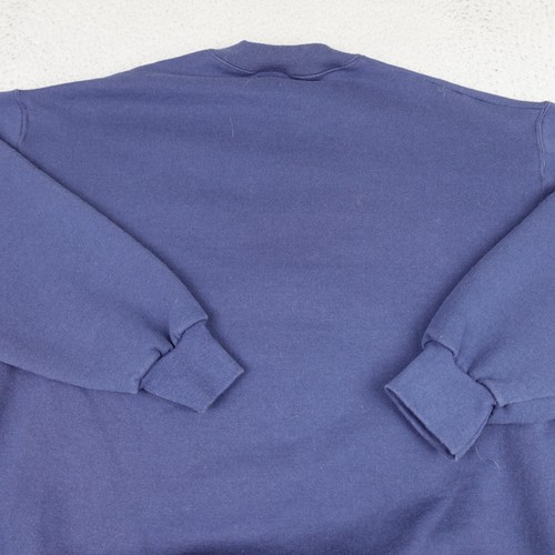 Vintage Super Bowl XXVI Sweatshirt Mens Large Blue Crewneck 1992 Made In USA 90s - Picture 9 of 12