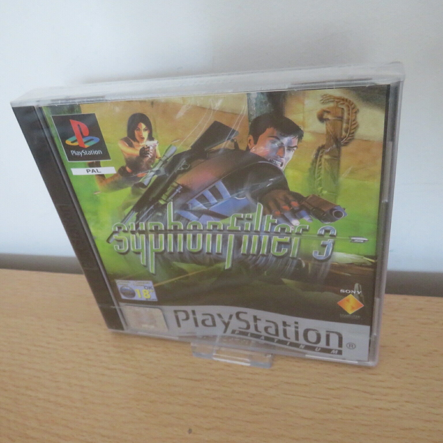 Syphon filter 2 Playstation 1 PS1 Geen Manual Platinum