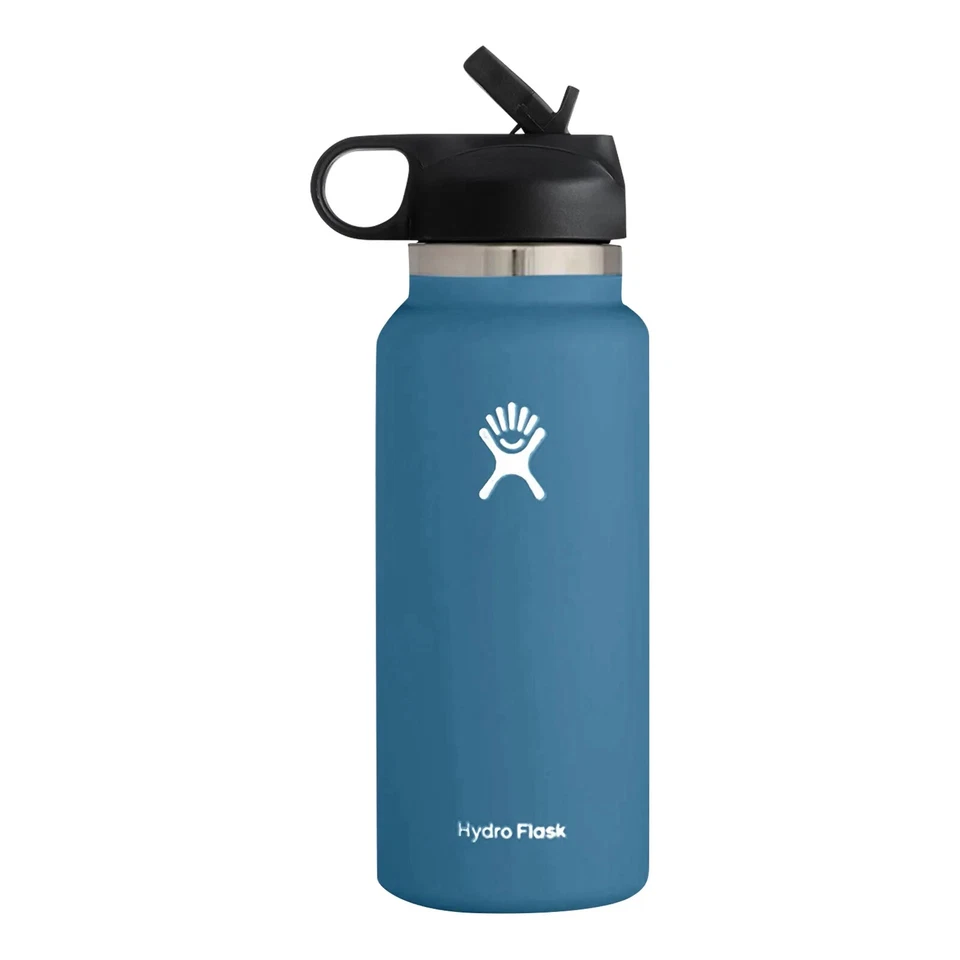 Hydro Flask 32oz Water Bottle Wide Mouth Flex Cap Stainless Steel & Insulated - Image 4 of 4