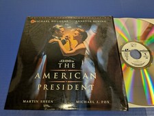 The American President LaserDisc Michael Douglas Annette Bening Michael J. Fox