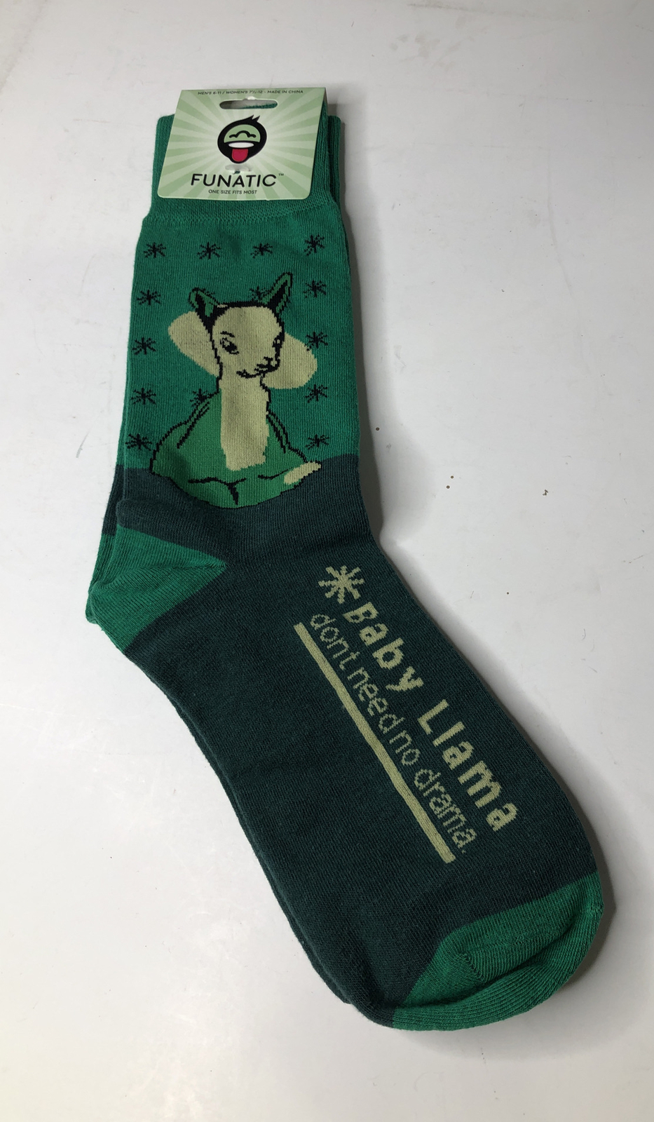 Socks Baby Liama Funatic Unisex One Size Fits Most-image
