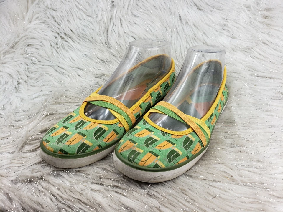 KEDS Eleanor Green Casual Mary Jane Flats Size 7 / 37.5 - Image 2 of 4