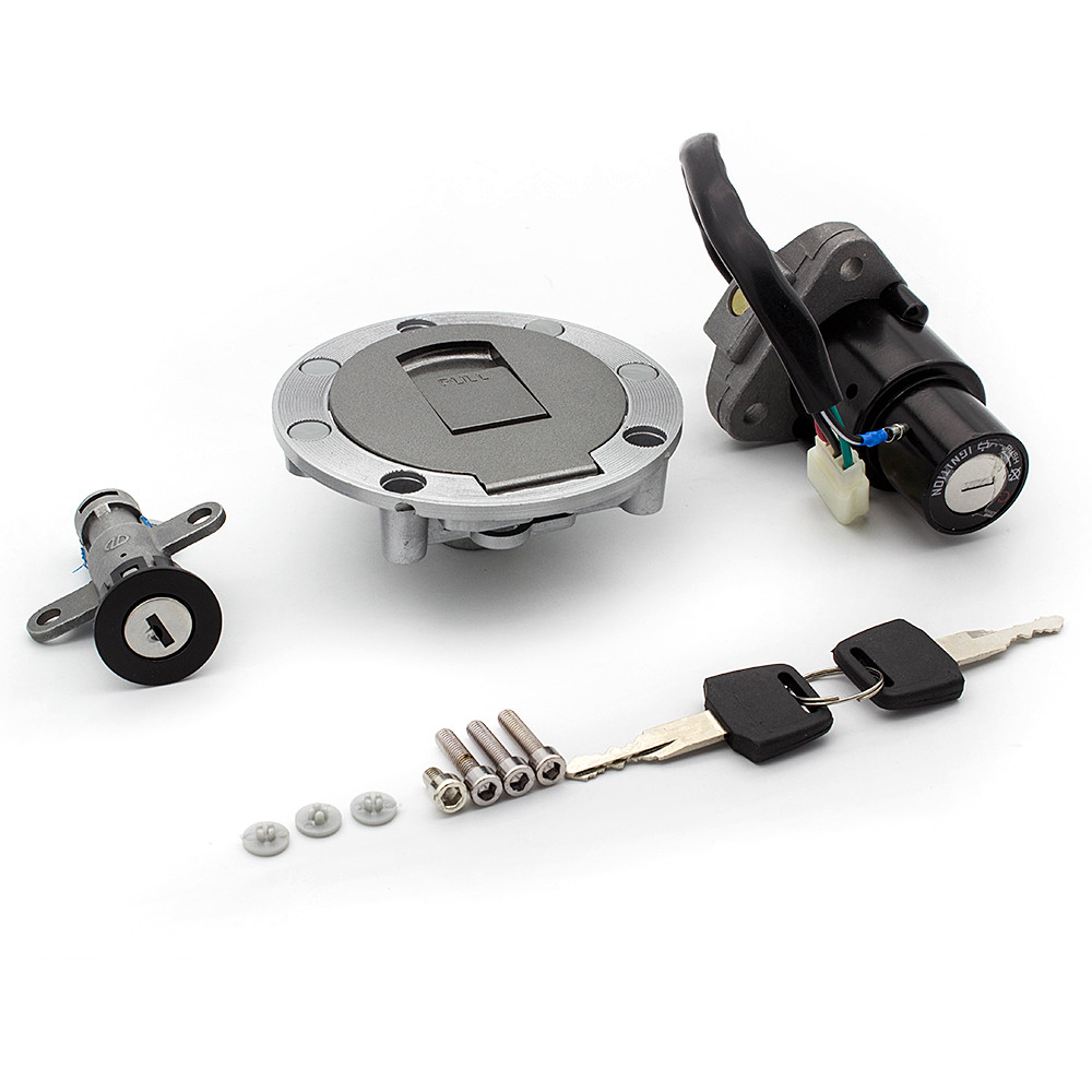 Ignition Switch&Fuel Gas Cap Cover&Seat Lock& 2pcs Key For TZM150