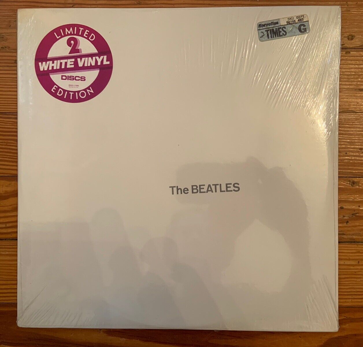 Sealed The Beatles WHITE VINYL White Album 1978 2 LP SEBX-11841 Rare Unopened