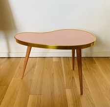 Retro Nierentisch Blumenhocker  Blumentisch Blumenbank im 60er MidCentury Design