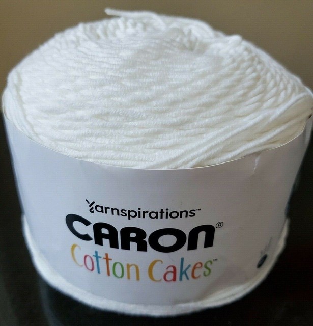 1 New Caron Cotton Cakes Yarn White eBay