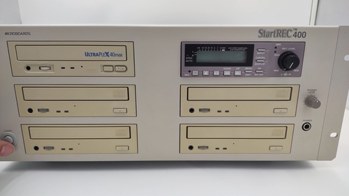 Microboards StartREC 400 High-Speed Standalone CD-R Duplicator Audio Editing - Video 1 of 1