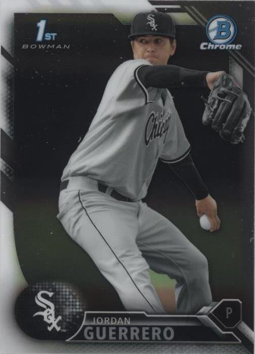 2016 Bowman - Jordan Guerrero #BCP41 - 1 of 1
