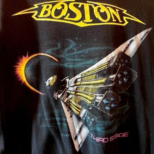 Vintage 1987 Boston Concert T Shirt - 1987 Tour - Buffalo, NY Single Stitch