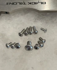 Stainless Steel Torx Screws Set For Cold Steel Black Talon 2 Knife Set of 12pcs