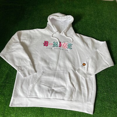 Bel-Air Athletic Will Smith & DJ D-Nice Long Sleeve Hoodie Sweatshirt Size XL