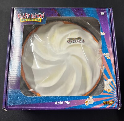 Spirit Halloween Killer Klowns from Outer Space Acid Pie Prop NEW, SEALED!