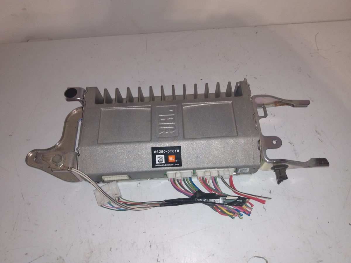 2009-2013 Toyota Venza JBL Premium Sound Stereo Amp Amplifier OEM