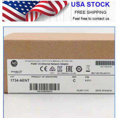 1734-AENT New Sealed AB 1734AENT POINT I/O Ethernet Network Adaptor