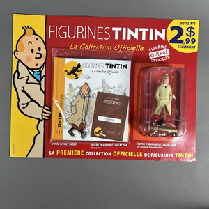 TINTIN COFFRET SCENE Plastique "Au Marche Aux Puces" Figurine- Herge TINTIN COFFRET SCENE Plastique "Au Marche Aux Puces" Figurine- Herge
