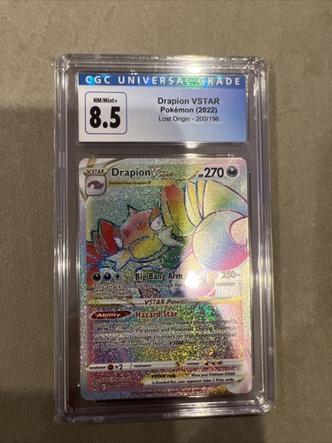 Drapion VSTAR graded CGC 8.5 for sale on eBay