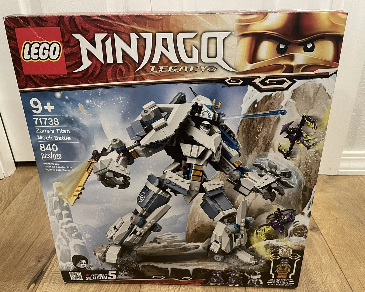 Le robot de combat titan de zane Lego