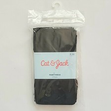 Cat  Jack Girl's Footed Pantyhose Tights 2 Pairs Black 7-10, A17