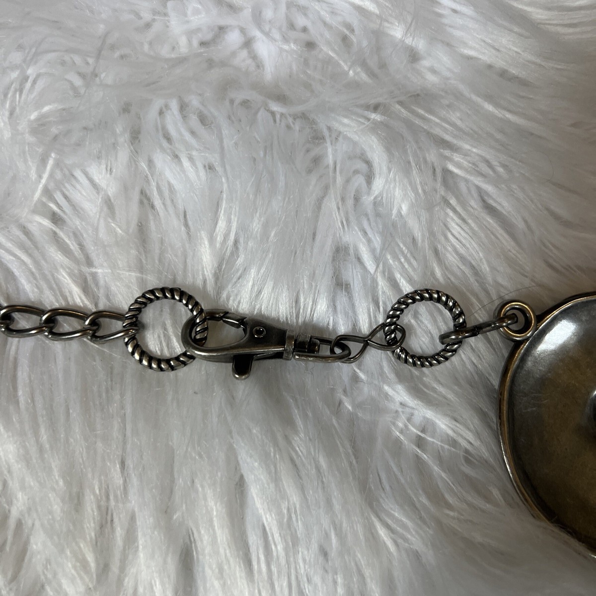 Vintage Chain Belt With Pebbled Loops | eBay display picture 1