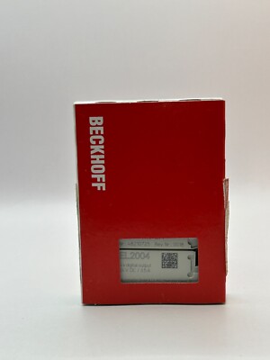 BECKHOFF EL2004  EL 2004 EtherCAT-Klemme 4-Kanal-Digital-Ausgang 24V DC 0,5A