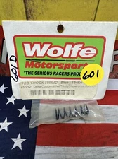 Wolfe Motorsports 10-121 Blue Pro-Standard Spring OrignalNewOldStock🇺🇸shippe