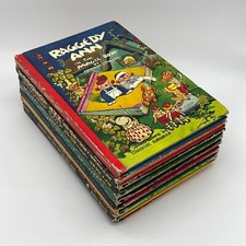 Vintage Raggedy Ann And Andy Hardcover Books Set of 8 Johnny Gruelle Stories 60s