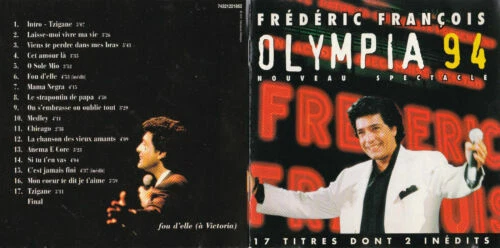 CD de musique pour Chanson française Frédéric François