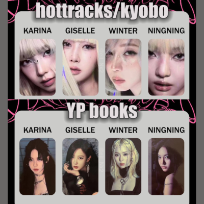 AESPA FULL ALBUM ARMAGEDDON POB HOTTRACKS YOUNGPOONG BOOK