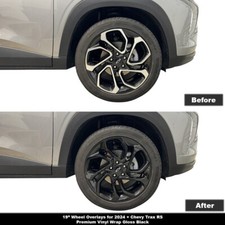 Crux Motorsports Wheel Overlays For 2024 Chevy Trax Rs With 19 Wheels