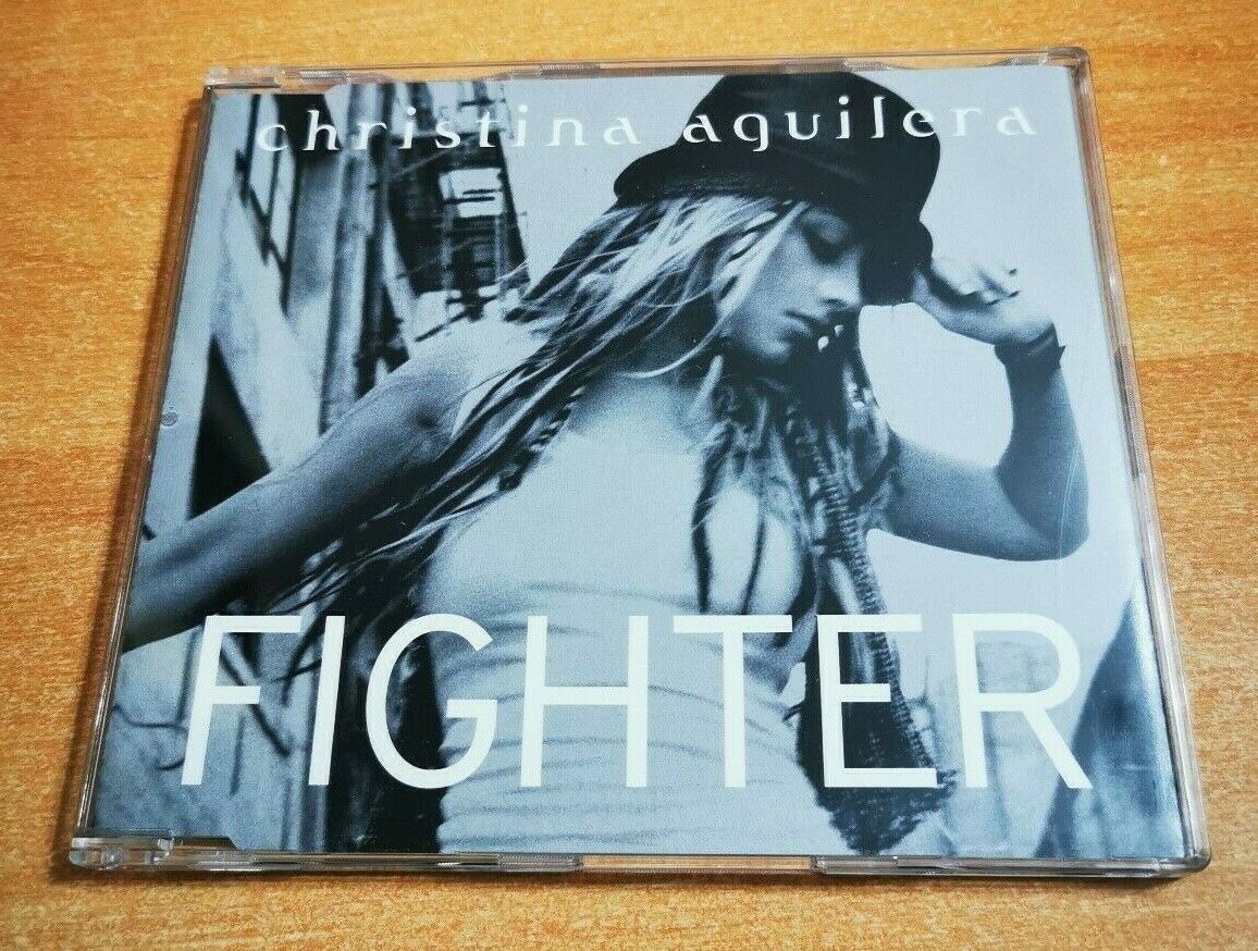CHRISTINA AGUILERA Fighter ULTRA RARE UK EURO PROMO CD